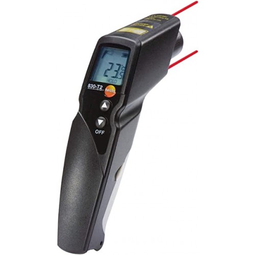 Termometru infrarosu cu 2 fascicule laser Testo 830-T2